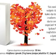 Naklada Ljevak poziva Vas na predavanje o tome kako privući ljubav