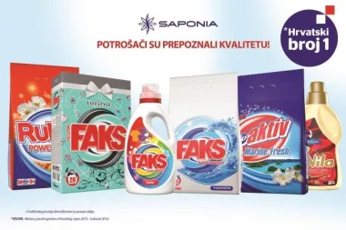 Vrhunski rezultati domaćeg brenda: Saponia – hrvatski broj 1
