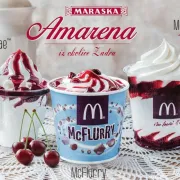 Probaj mu odoljeti! McDonald's Amarena - sladoled sa sočnom višnjom iz okolice Zadra