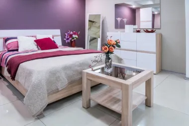 Dekor ideje: Ljubičasti tonovi u spavaćoj sobi