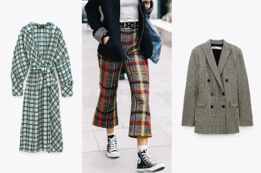 Karirani uzorak ponovno je 'must have' jesenski trend. Zaviri u naše high street favorite
