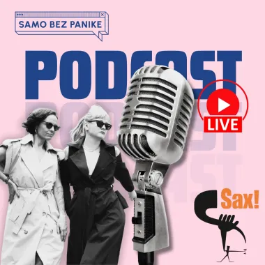 Samo bez panike – najveći ženski podcast u Hrvatskoj koji žene slušaju i vole, po prvi puta uživo