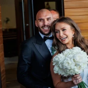 Ivona i hajdukovac Kalik izrekli sudbonosno 'da', raskošna vjenčanica istaknula njezinu ljepotu