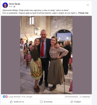 Objava Zorana Šprajca o 'Divljim pčelama' izazvala lavinu reakcija: 'Jedina domaća serija koju gledam!'